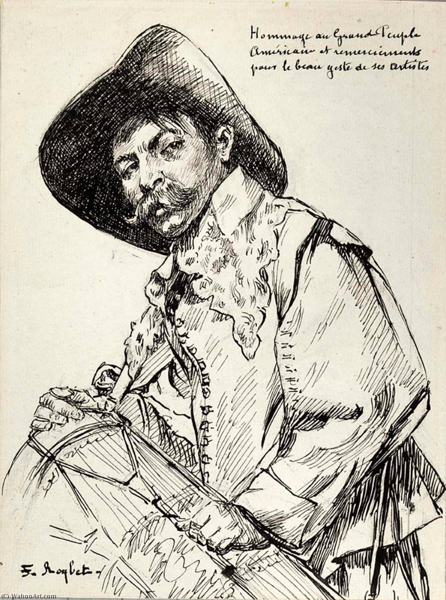 The Drummer — Ferdinand Victor Léon Roybet