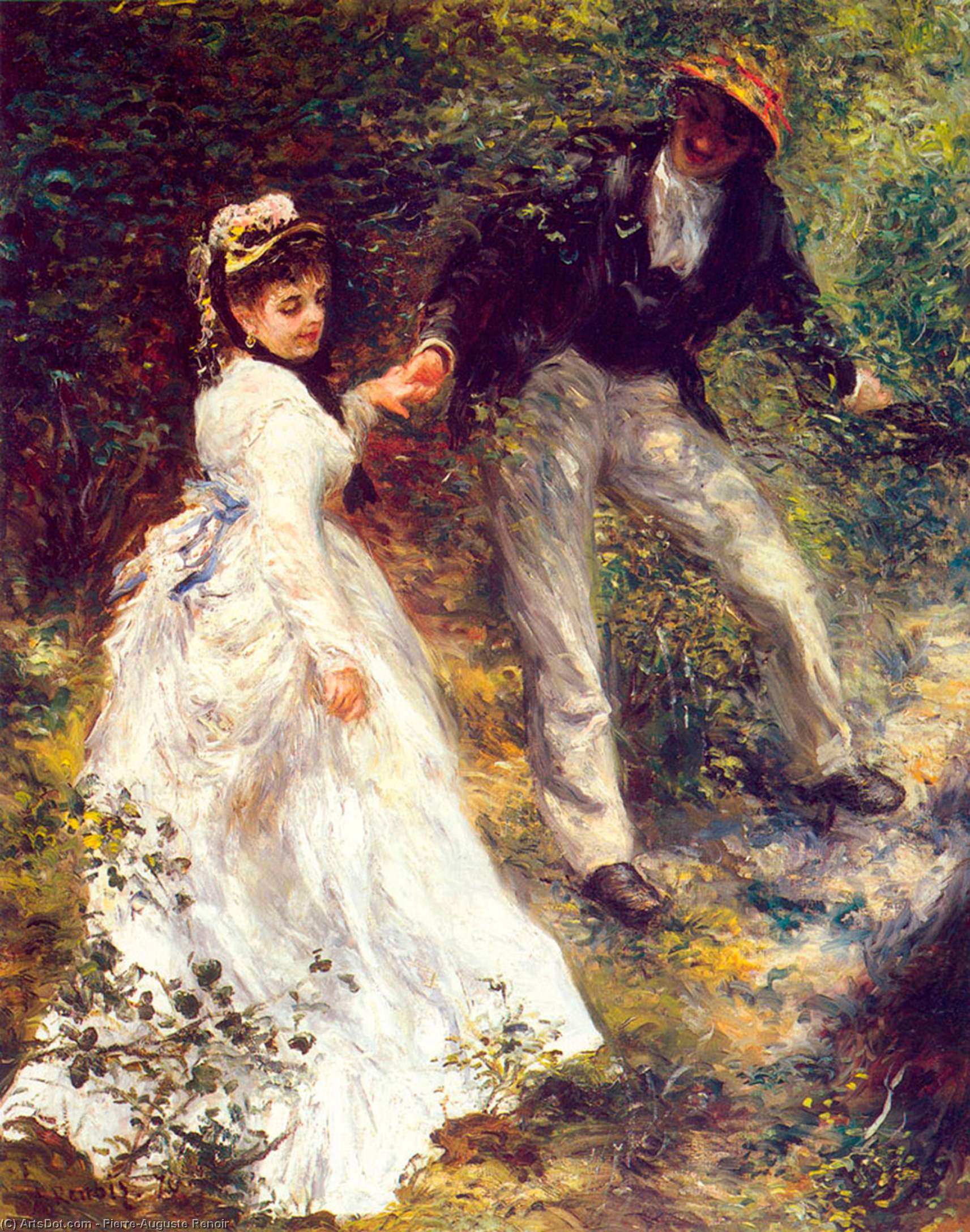 La Promenade — Pierre-auguste Renoir