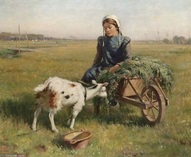 A Dutch Idyll — William Kay Blacklock