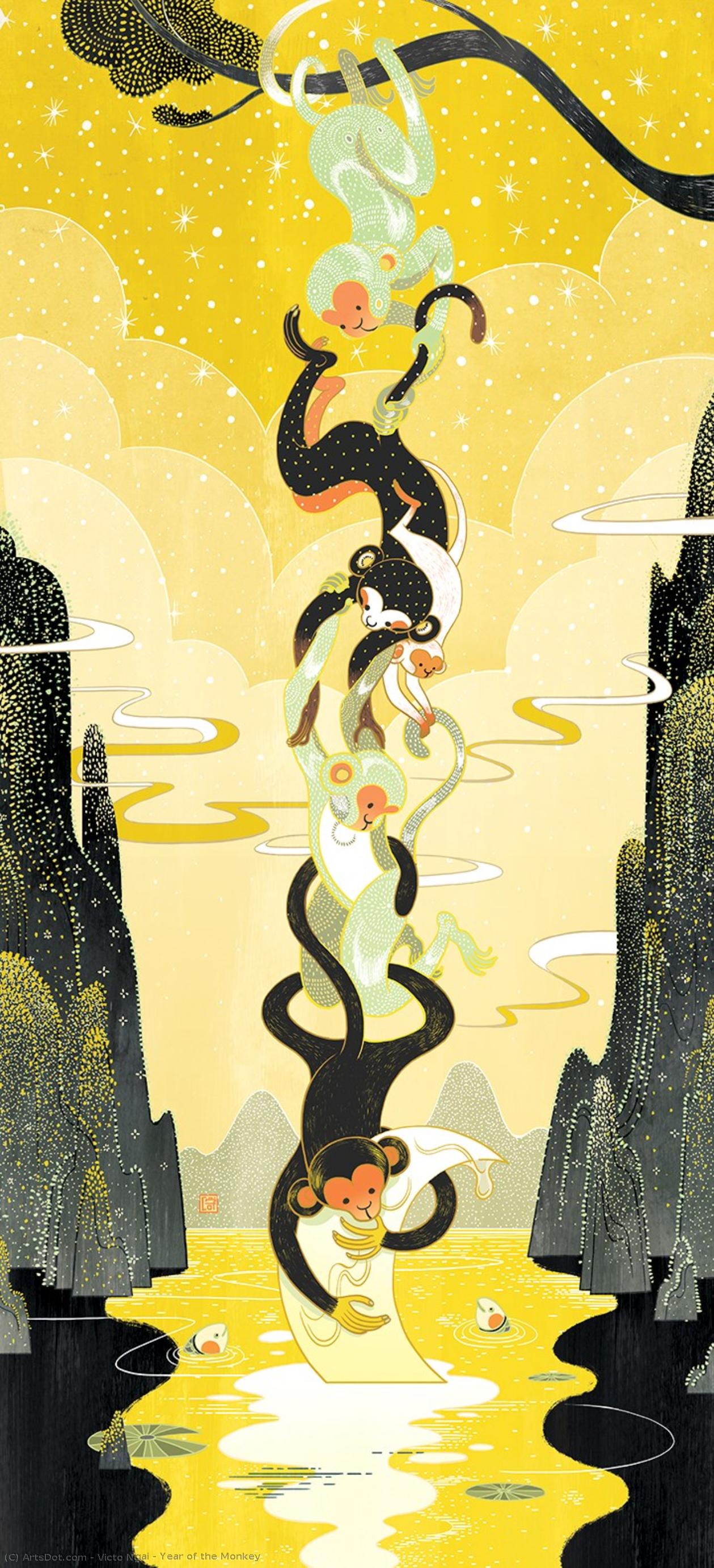 Year Of The Monkey — Victo Ngai