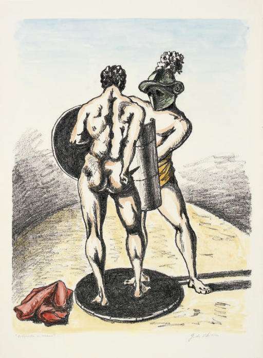 Gladiatori — Giorgio De Chirico