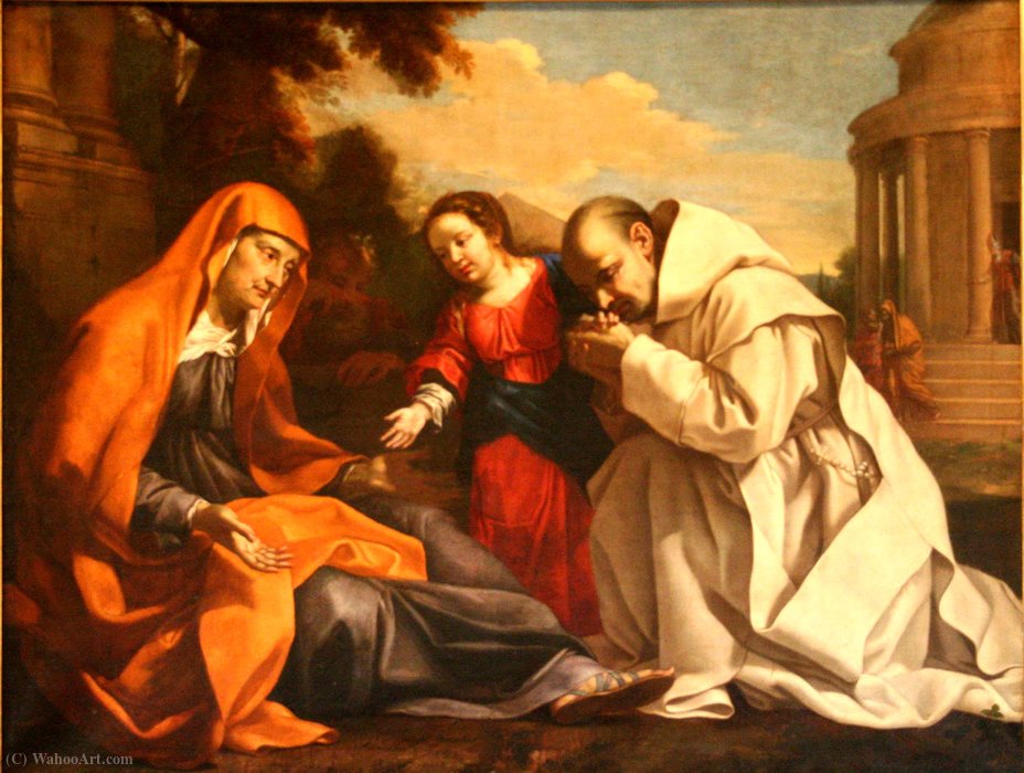 Saint Anne, The Virgin And A Carthusian. — Nicolas Mignard