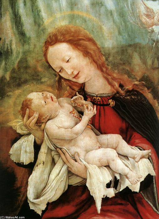 Nativity (detail) — Matthias Grünewald
