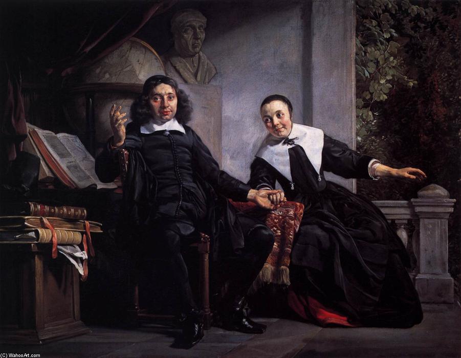 Haarlem Printer Abraham Casteleyn And His Wife Margarieta Van Bancken — Jan De Bray