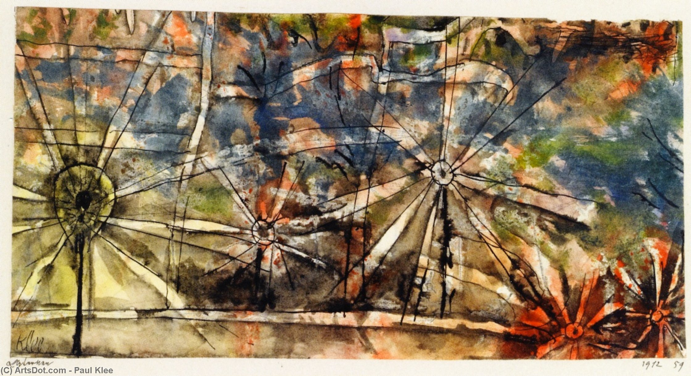 Street Lamps — Paul Klee