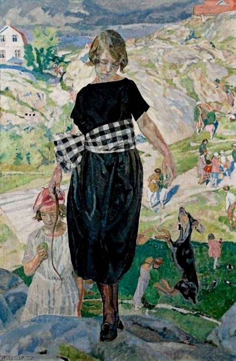 The Jumping Dog — Carl Wilhelm Wilhelmson