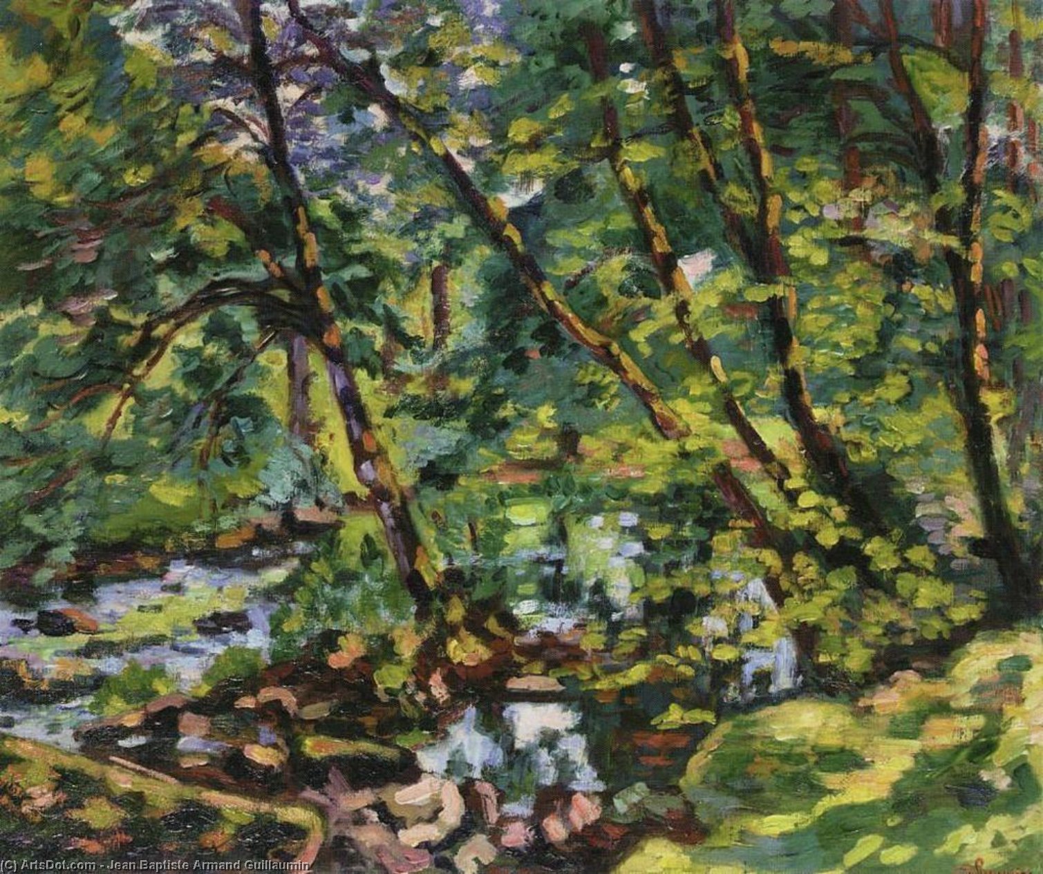 The Banks Of The Sioule — Ferdinand Guillaumin
