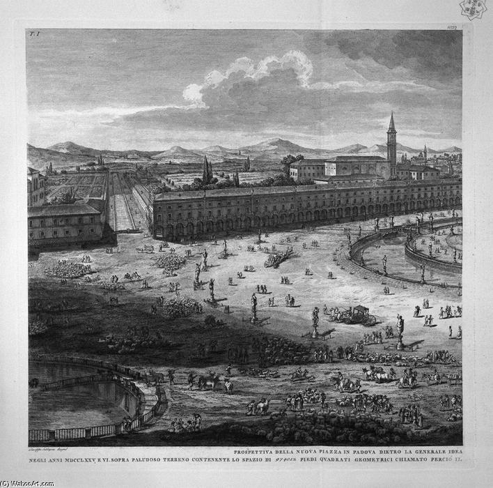 Perspective Of New Square In Padua — Giovanni Battista Piranesi