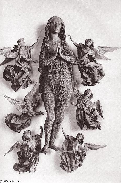Mary Magdalen With Two Angels — Tilman Riemenschneider