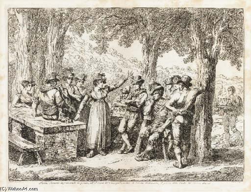 Italian Peasants — Bartolomeo Pinelli