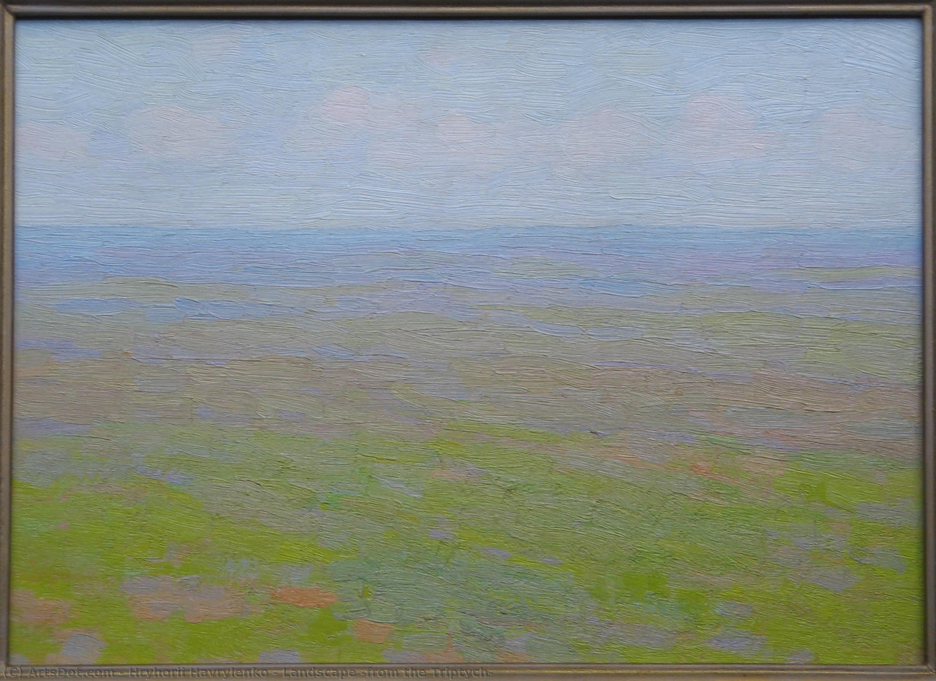 Landscape (from The Triptych) — Hryhorii Havrylenko