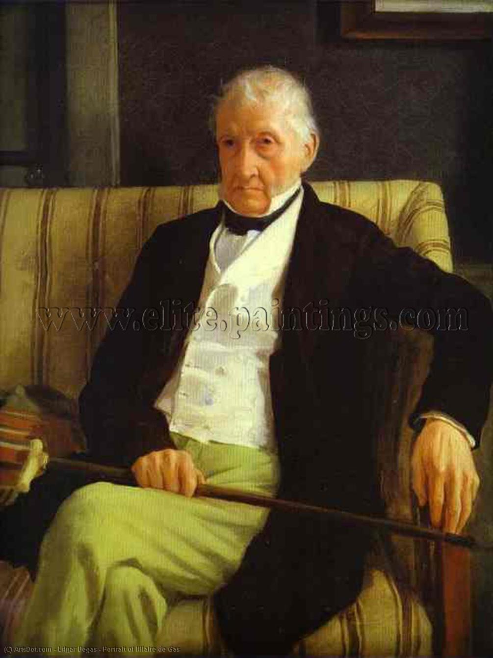 Retrato De Hilaire De Gas — Hilaire-germain-edgar Degas
