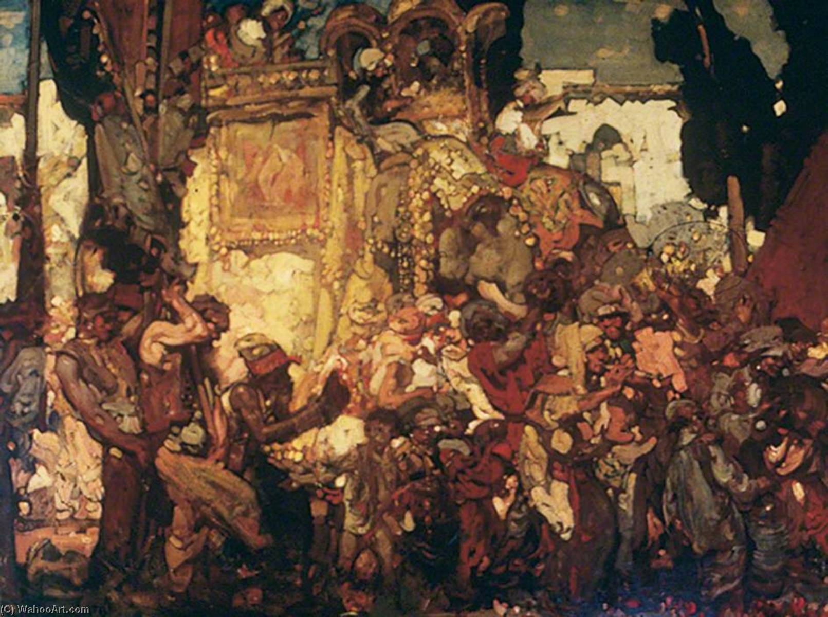 The Rajah's Birthday — Frank Brangwyn