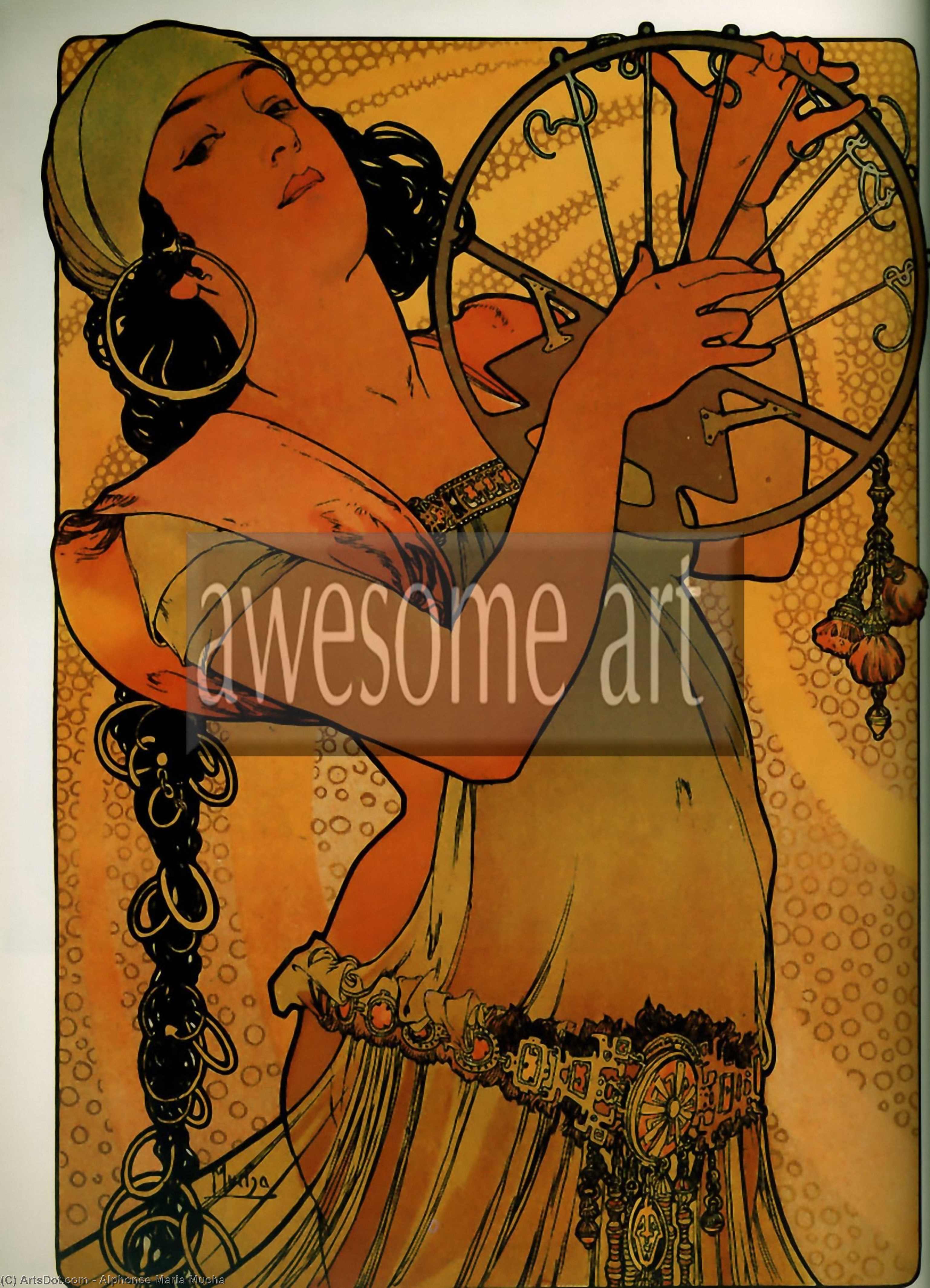 Salome Litho — Alphonse Mucha