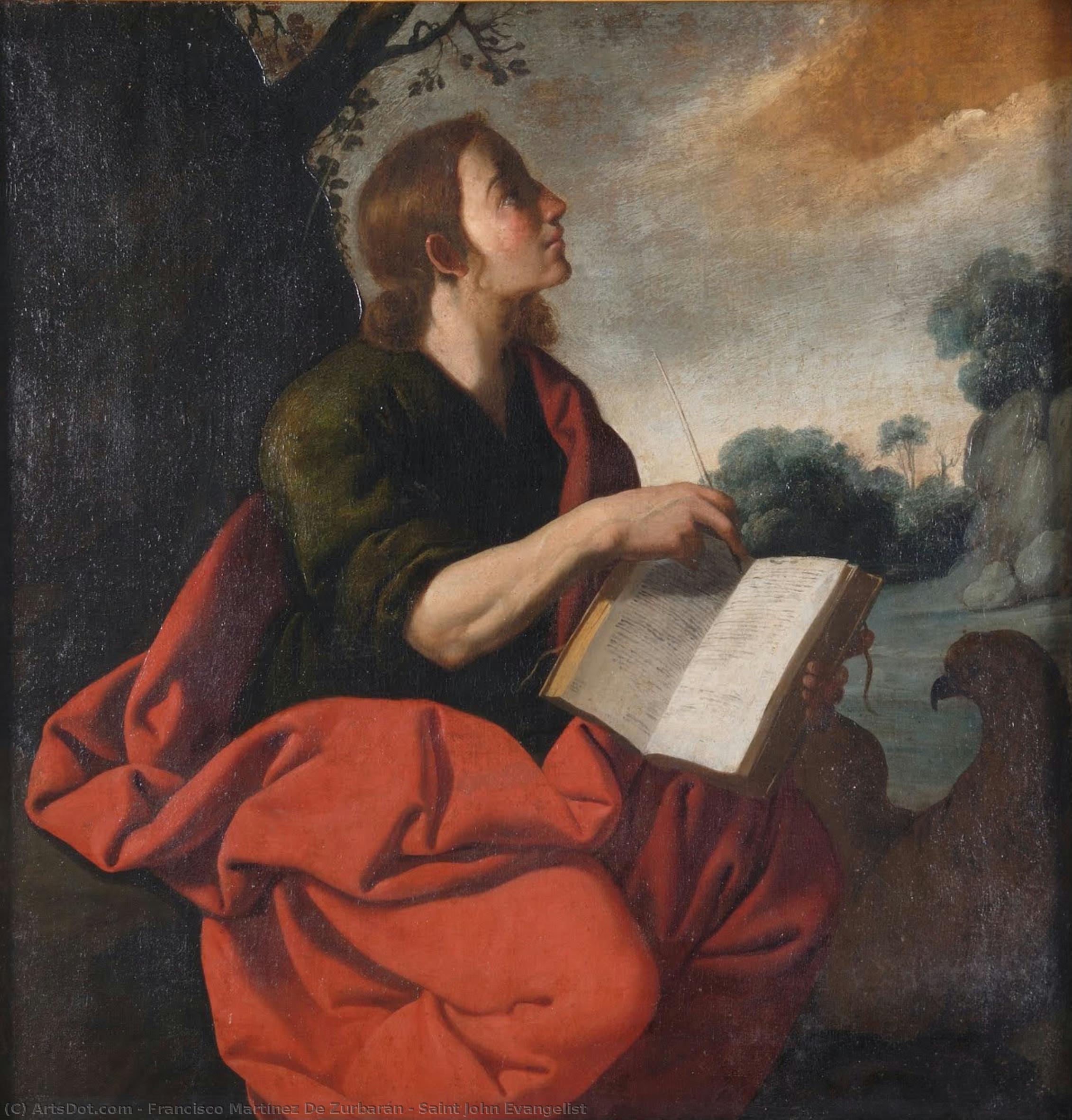 Saint John Evangelist — Francisco De Zurbarán