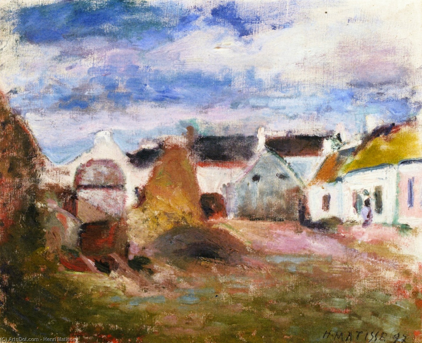 Farmyard In Brittany — Henri Matisse