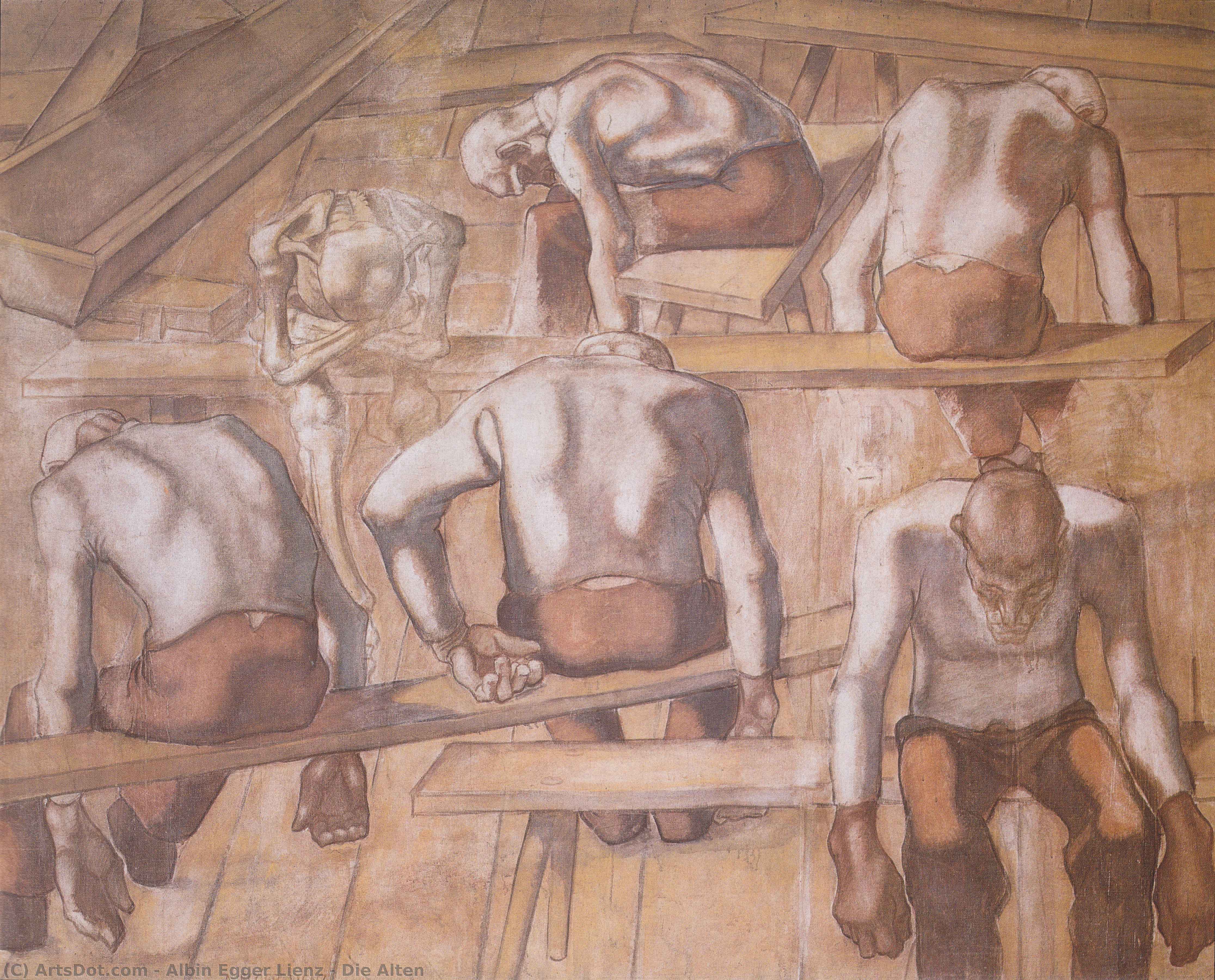 Die Alten — Albin Egger Lienz
