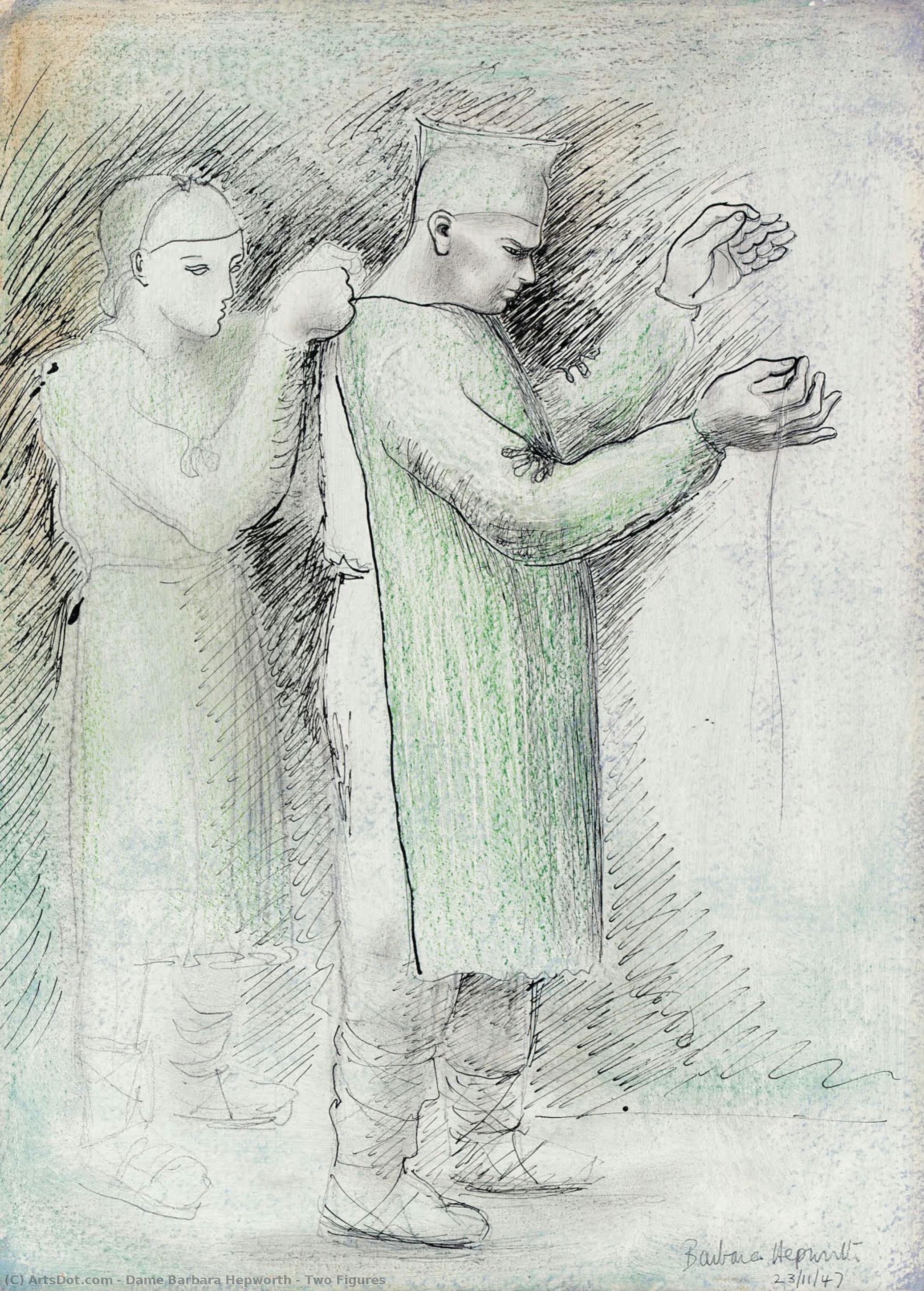 Two Figures — Barbara Hepworth