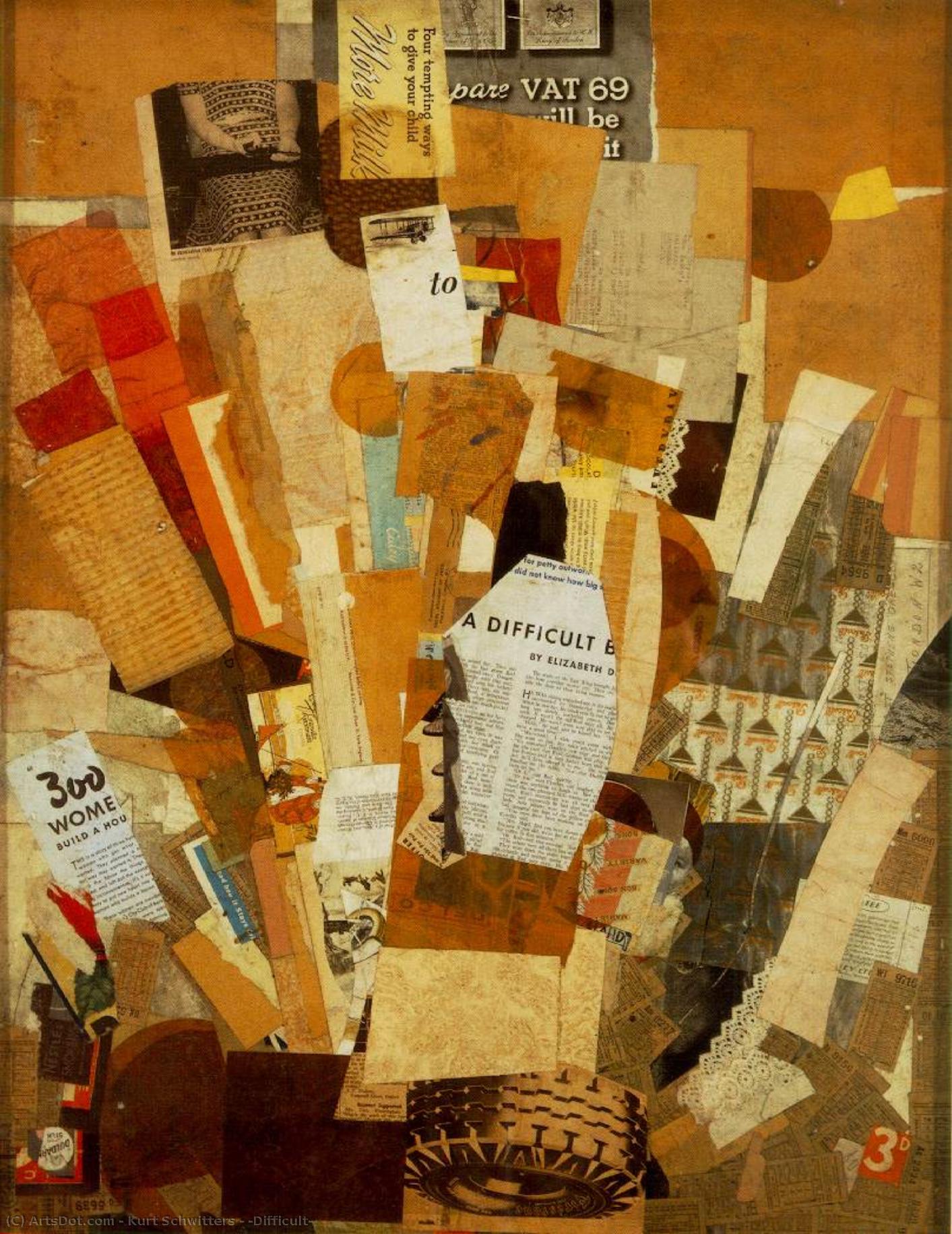 (difficult) — Kurt Schwitters