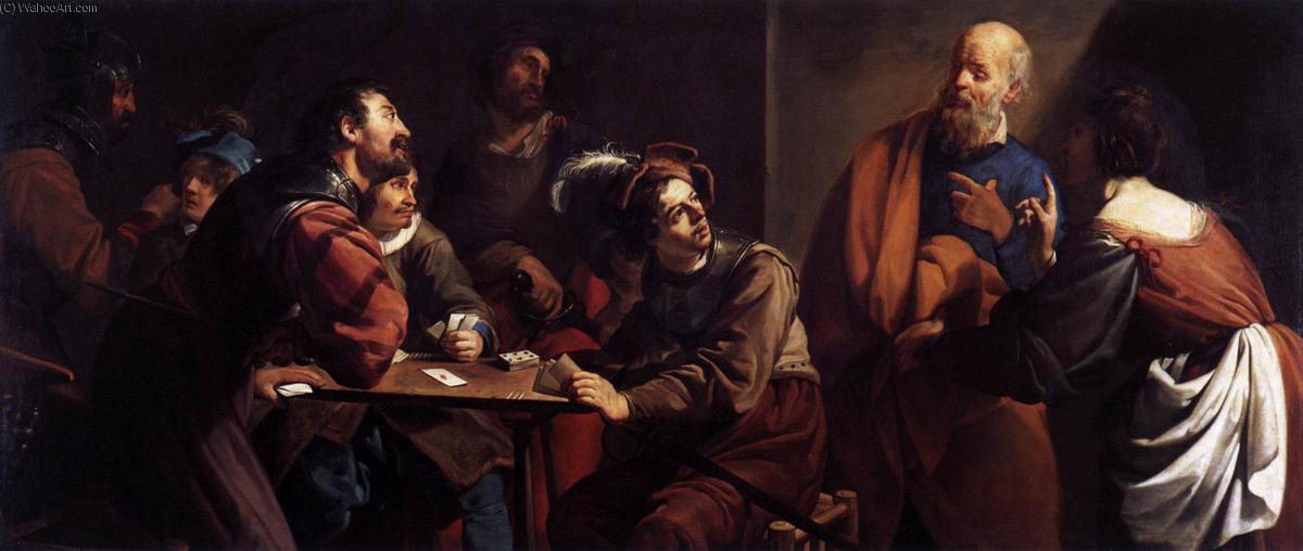 The Denial Of St Peter — Theodoor Rombouts