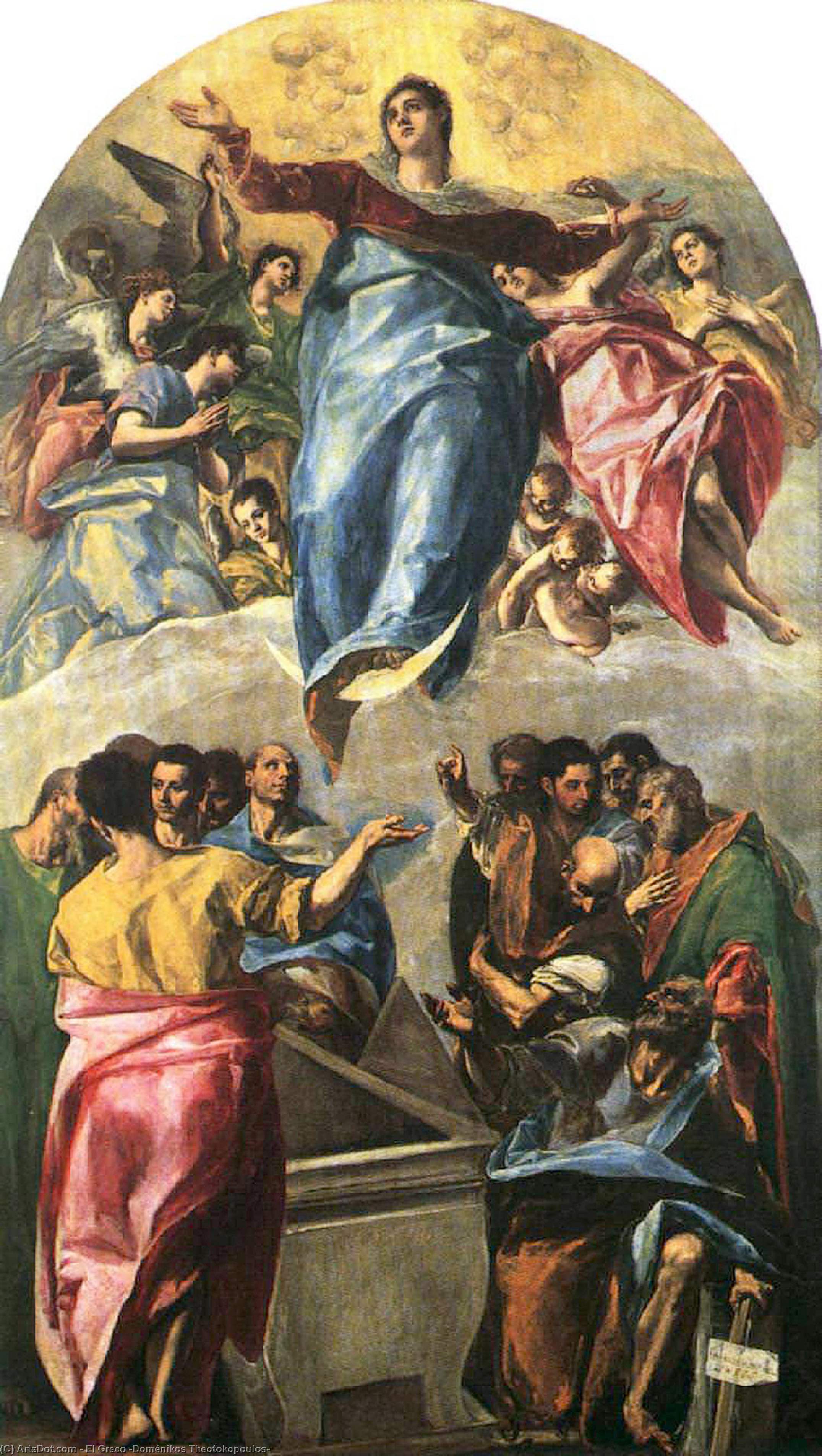 Assumption Of The Virgin — El Greco
