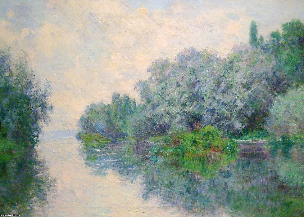 The Seine Near Giverny — Claude Monet