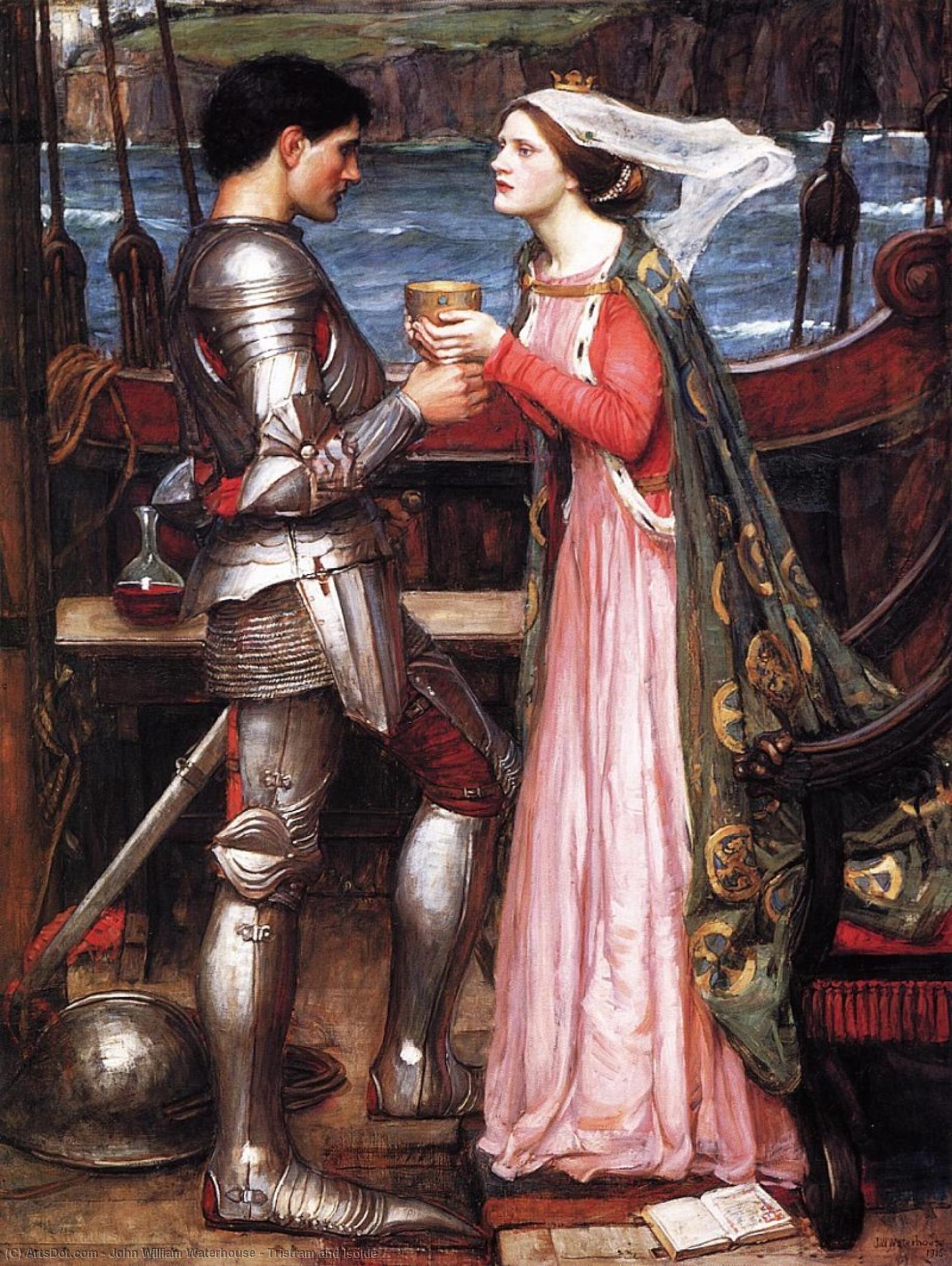 Tristram And Isolde — John William Waterhouse