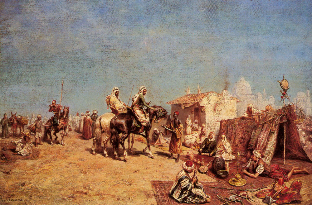 An Arab Encampment 1 — Alberto Pasini