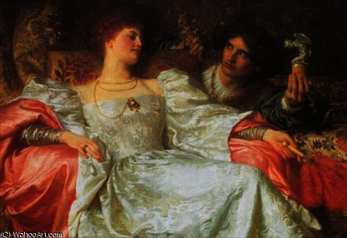 An Offering — Sir Thomas Francis Dicksee