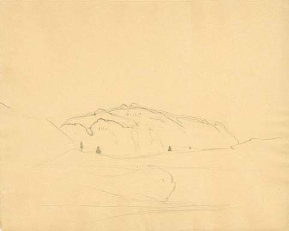 Sketch Of Landscape 15 — Nicholas Roerich
