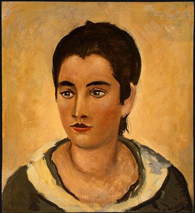Head Of A Woman — André Derain