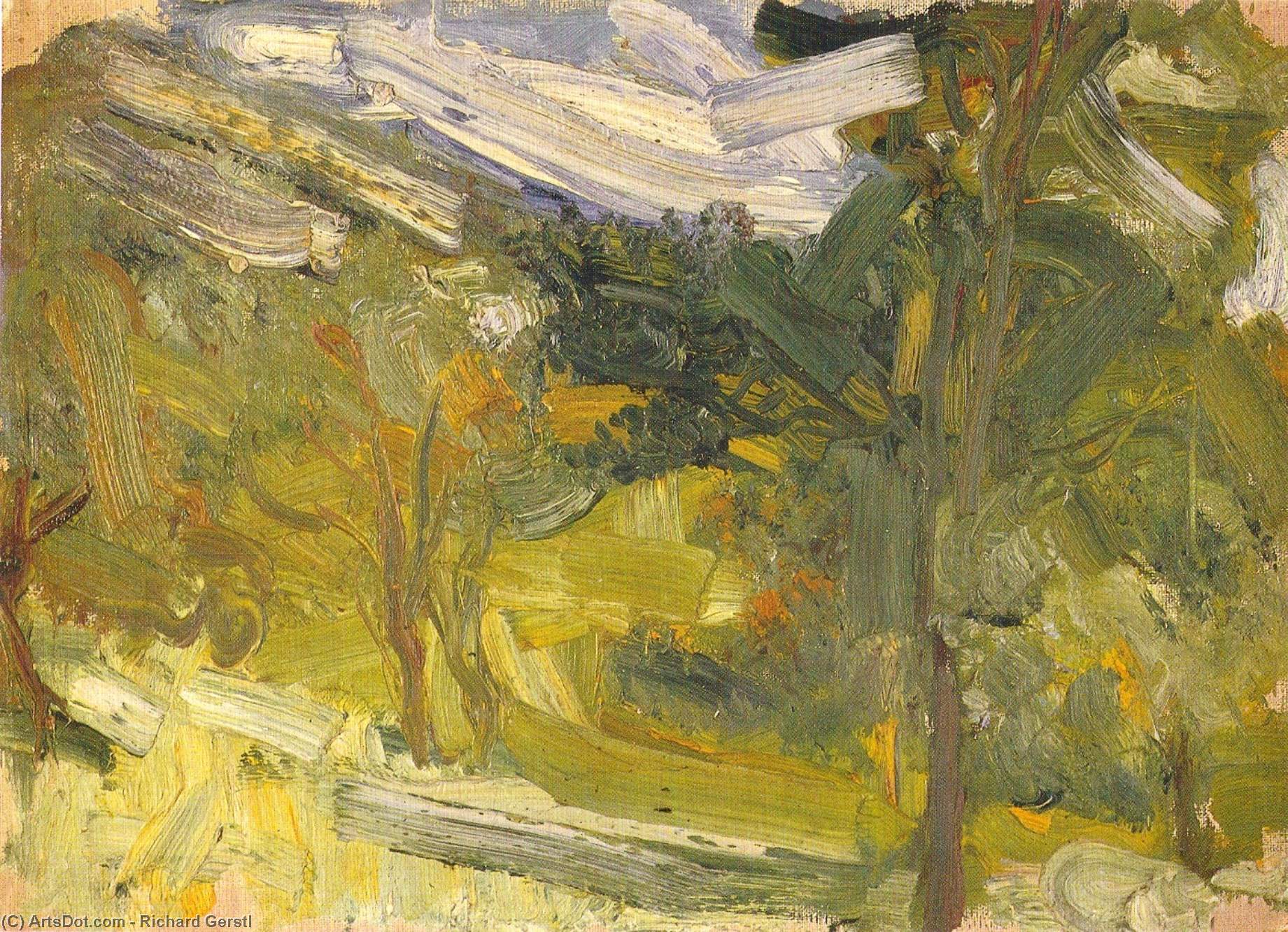 Landscape Study — Richard Gerstl