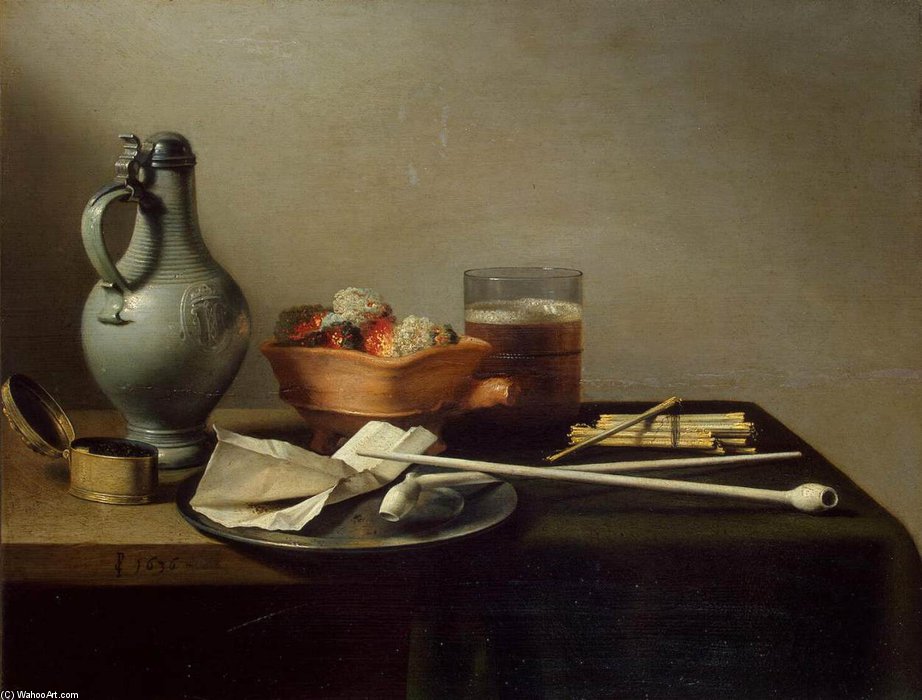 Vanitas Still-life — Pieter Claesz Soutman