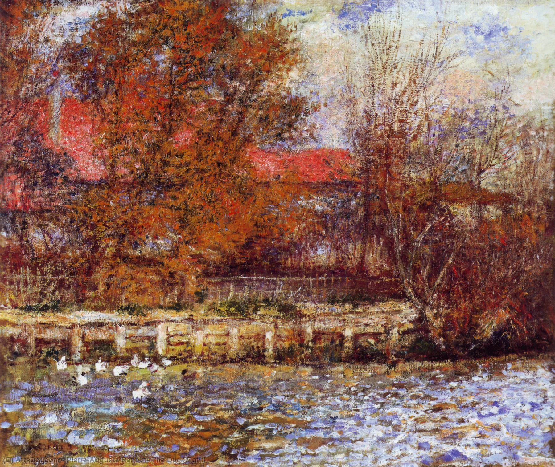 The Duck Pond — Pierre-auguste Renoir