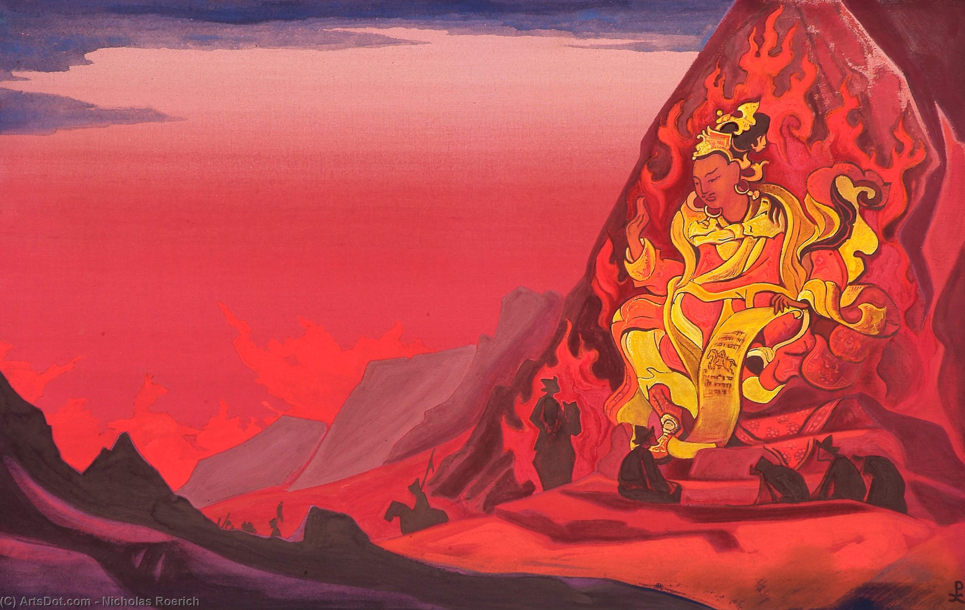 Order Of Rigden Jyepo — Nicholas Roerich