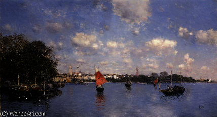 A Venetian View — Martín Rico Y Ortega