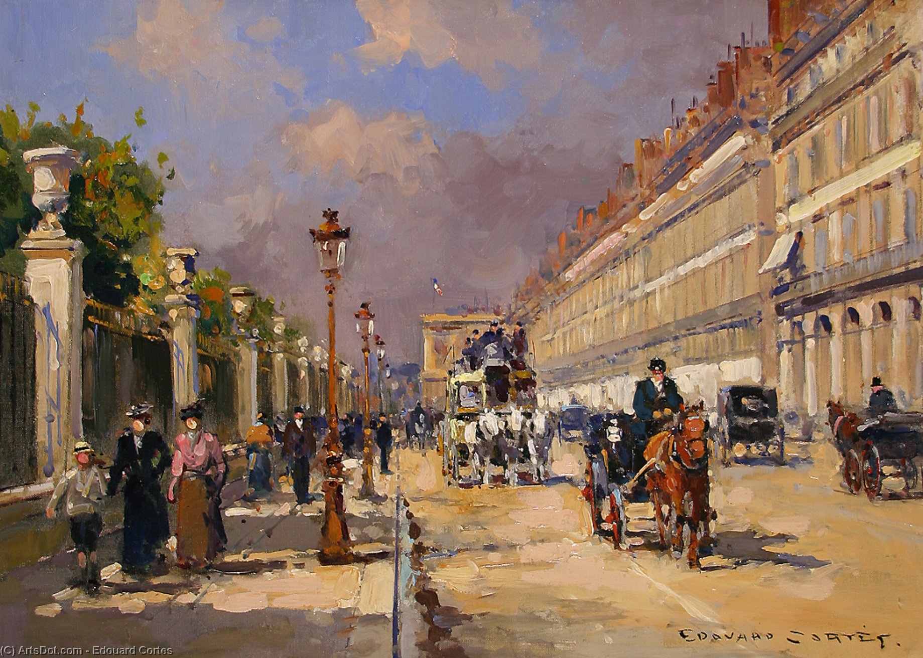 Rue De Rivoli — Edouard Cortès