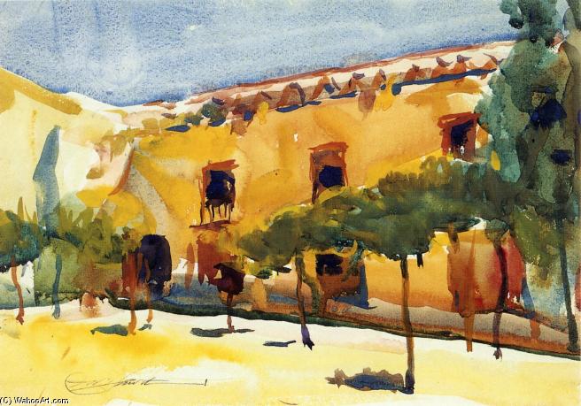 Court Of The Oranges, Sevilla — Charles Webster Hawthorne