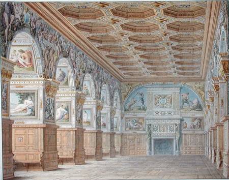 The Ballroom At Fontainebleau — Charles Percier