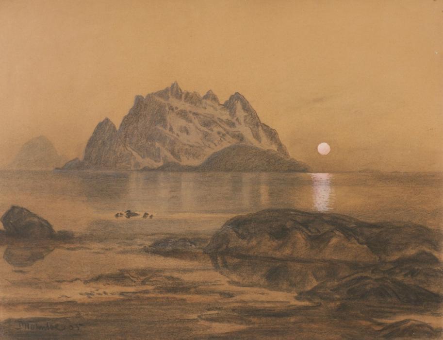 Landscape Of The Midnight Sun — Thorolf Holmboe