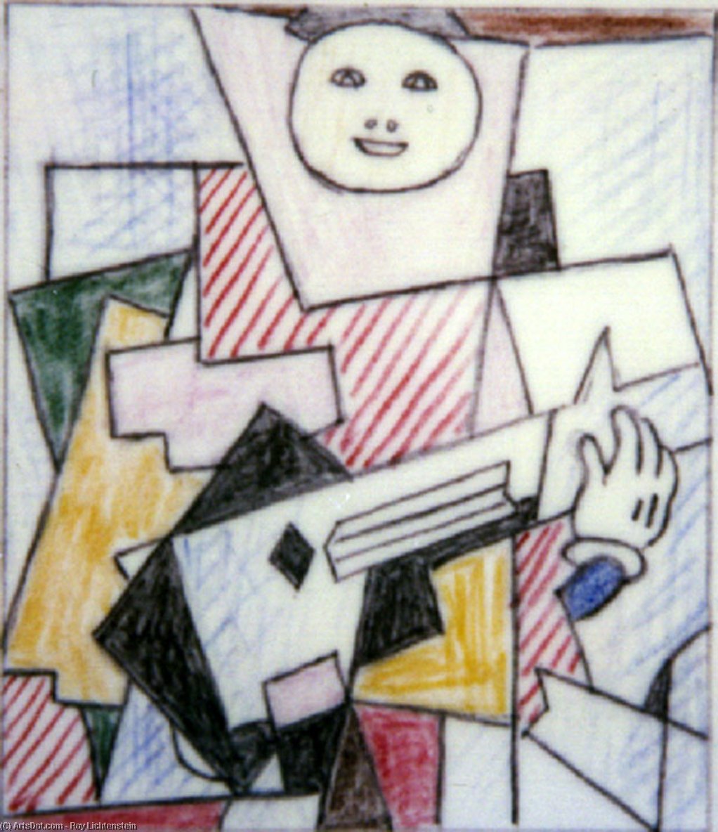 Drawing For Mickasso — Roy Lichtenstein
