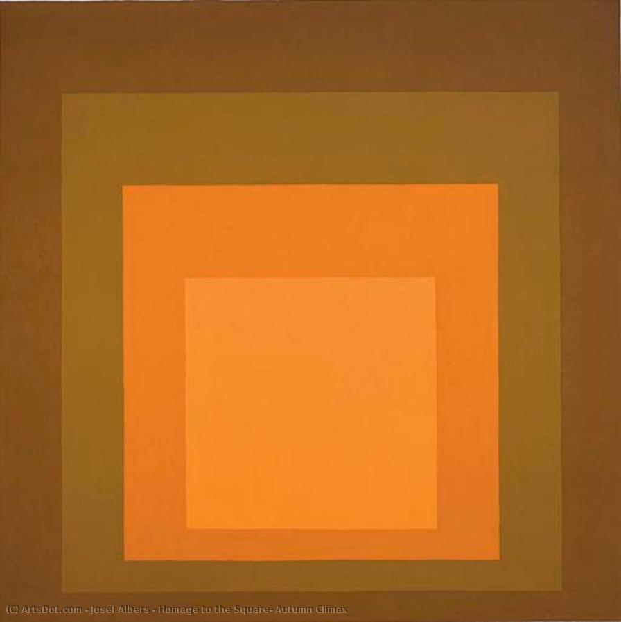 Homage To The Square: Autumn Climax — Josef Albers