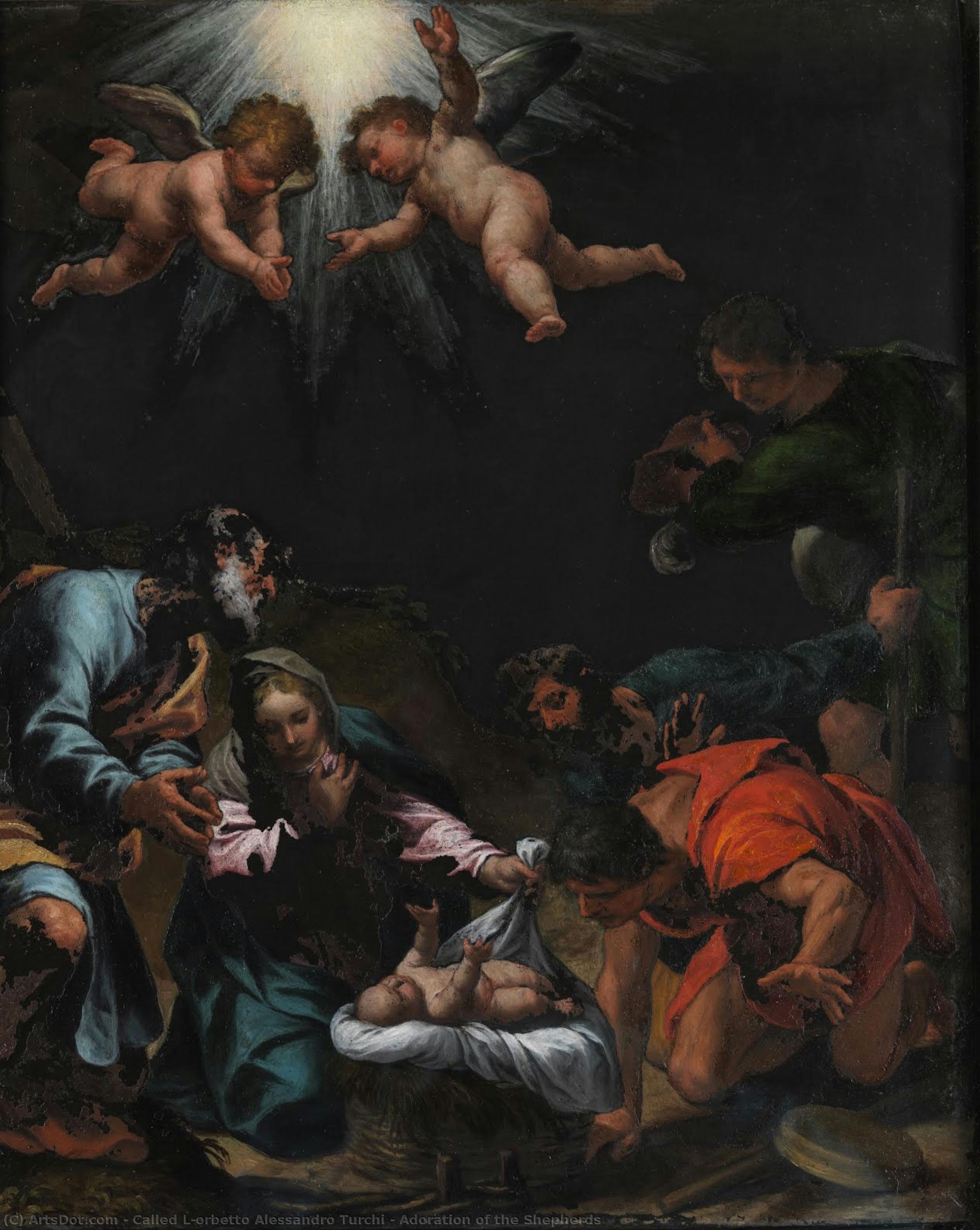 Adoration Of The Shepherds — Alessandro Turchi