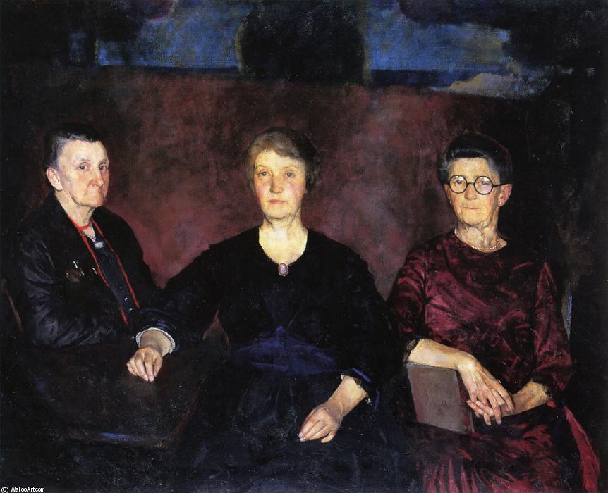 Three Women Of Provincetown — Charles Webster Hawthorne