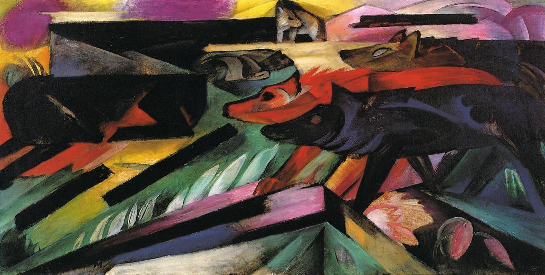The Wolves (also Known As Balkan War) — Franz Marc