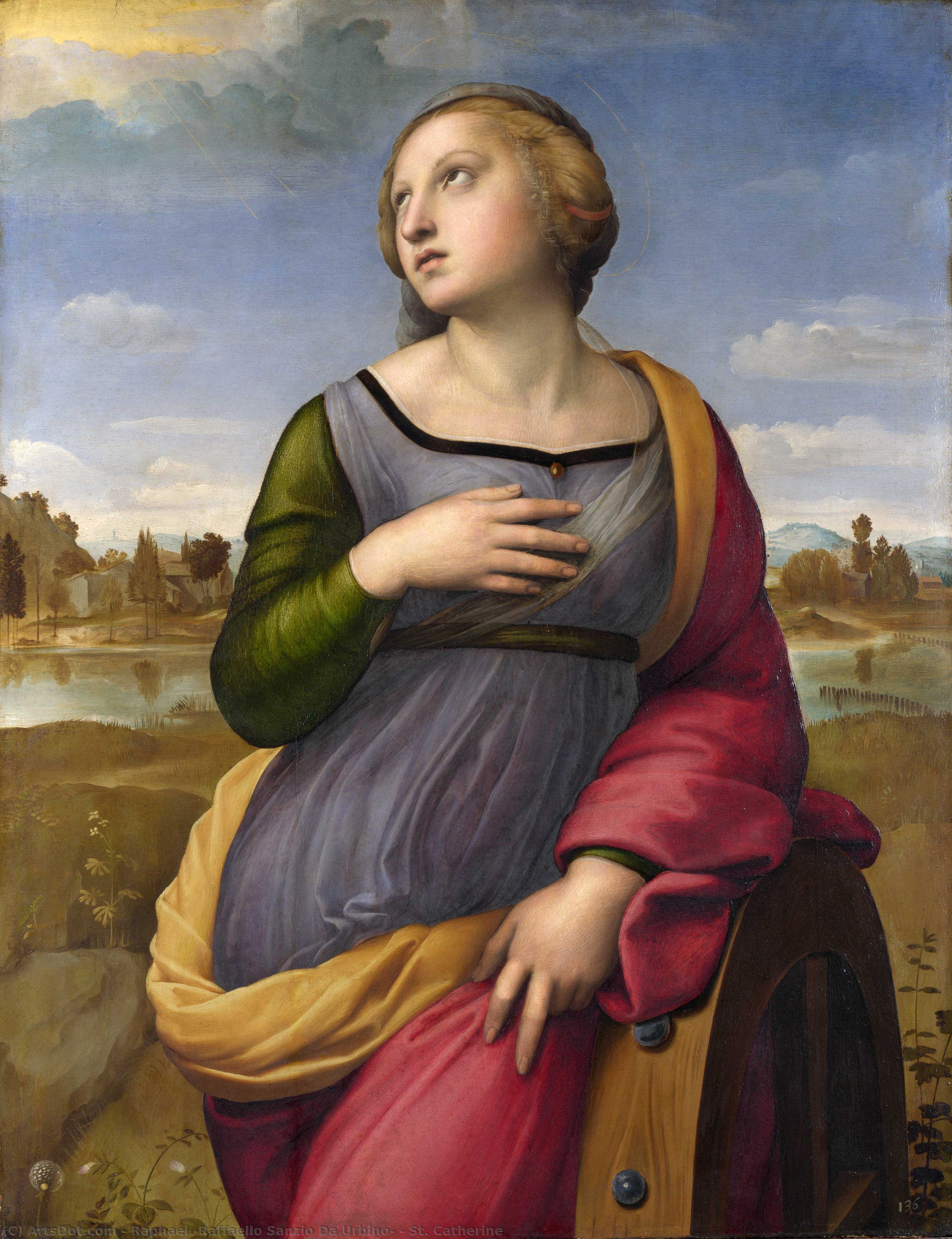 St. Catherine — Raphael