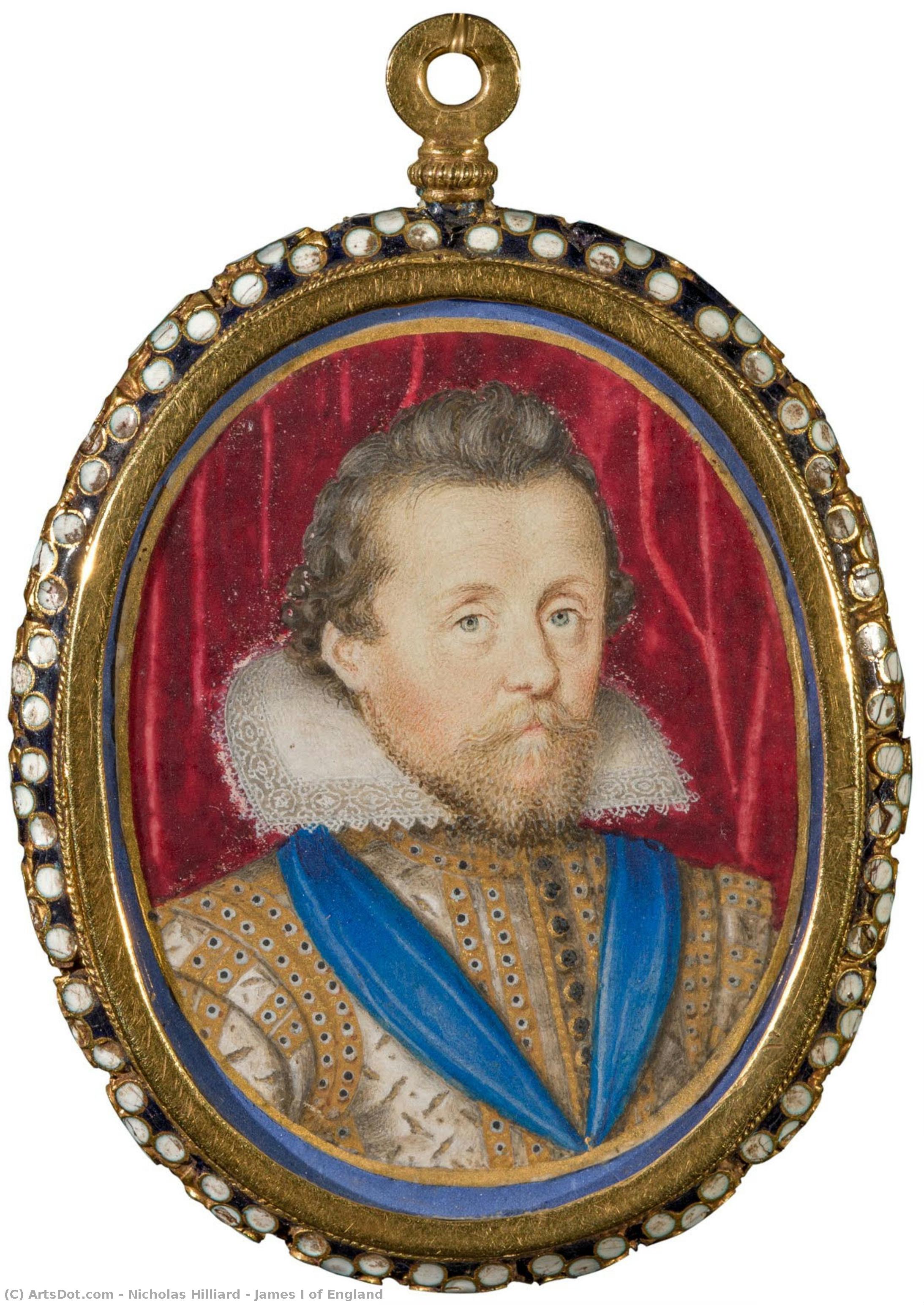 James I Of England — Nicholas Hilliard