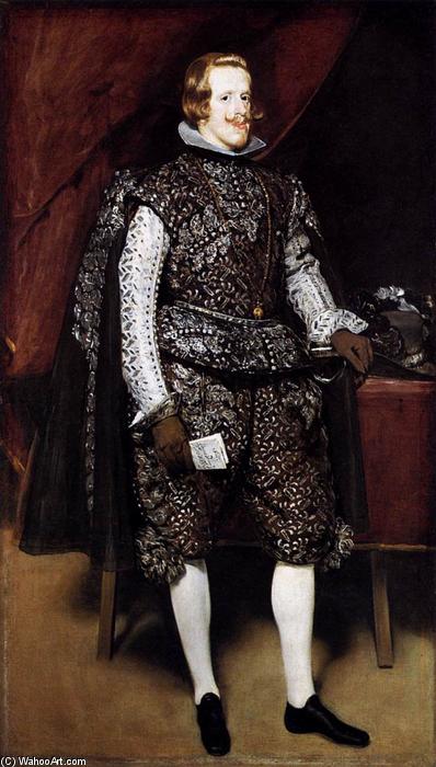 Philip Iv In Brown And Silver — Diego Velázquez