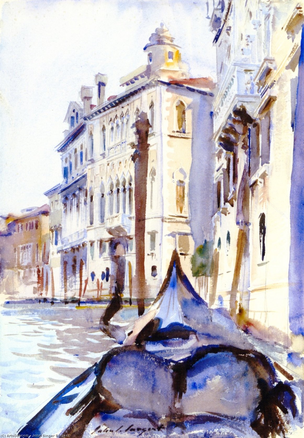 The Grand Canal, Venice — John Singer Sargent