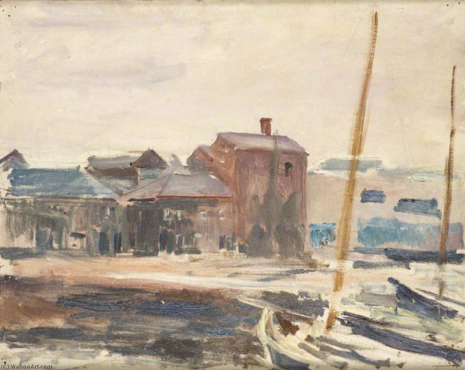 Harbour — Augustus Edwin John